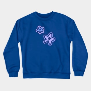 blue stars Crewneck Sweatshirt